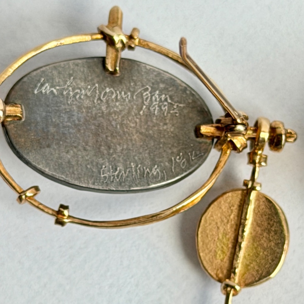 Carolyn Morris Bach Brooch and Earrings Set - Picture 11 of 15